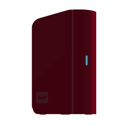 WD External HD cherry