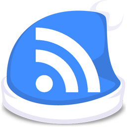 Xmas feed blue
