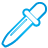 Pipette blue