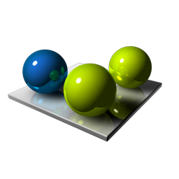 Green Blue Spheres