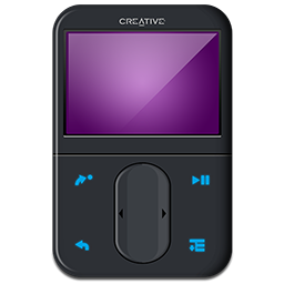 Creative Zen Black Front