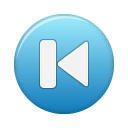 button blue first
