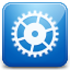 Settings blue