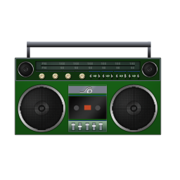 Boombox Green