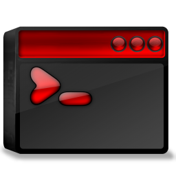 Dos black red