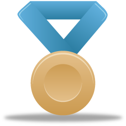 Metal bronze blue
