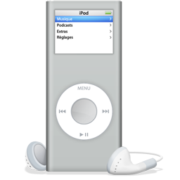 iPod nano argente