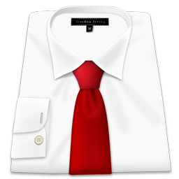 Shirt Red Tie