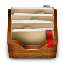 Wooden Folder