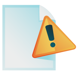 Document warning