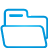 Folder blue