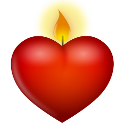 Heart Candle