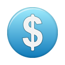 currency blue dollar