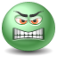 Angry emoticon