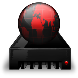 Network Drive black red