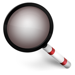 Magnifier red