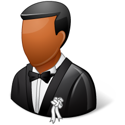 Wedding Bridegroom Dark