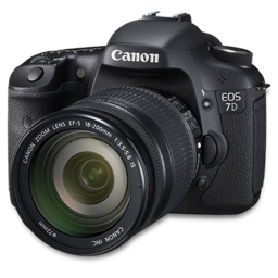 Canon 7D side