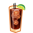 Cuba Libre cocktail