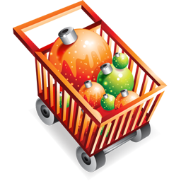 Christmas Shopping Cart