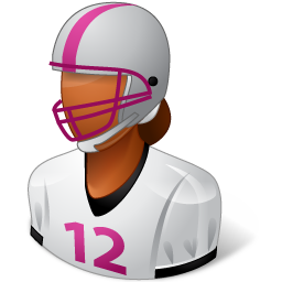 Footballplayer Female Dark