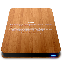 Wooden Slick Drives BSOD
