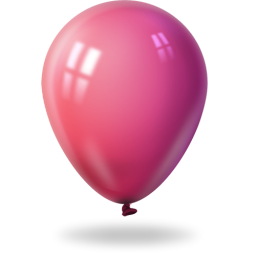 Ballon magenta