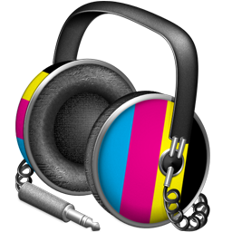 CMYK headphones