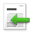 Paper arrow back
