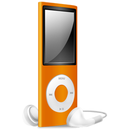 iPod Nano orange off