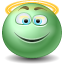 Angel emoticon