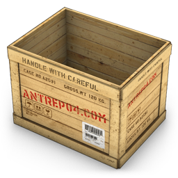 Wood Container Opened