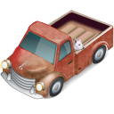 Truck with Dog