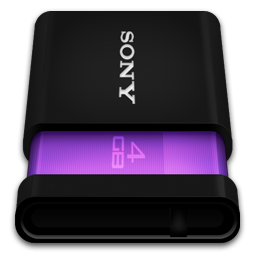 Sony Microvault purple