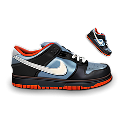 Nike Dunk Black & Blue