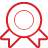 Medal red