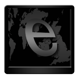 Black Internet Explorer