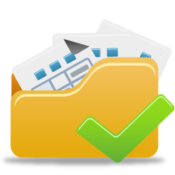 Open folder accept