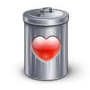Recycle love bin
