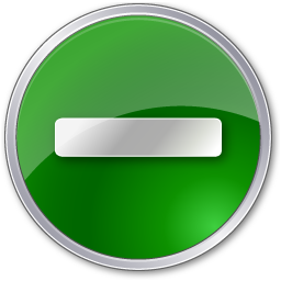 Minus circle green