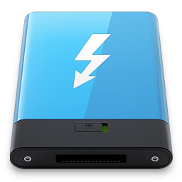 HDD Blue Thunderbolt W