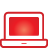 Laptop red