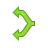 Arrow split left