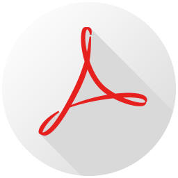 Acrobat Reader Long Shadow