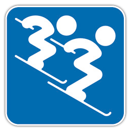 Alpine Skiing Double