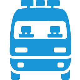 Ambulance blue