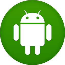 Android flat circle