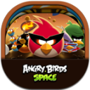 Angrybirdsspace Flat Round