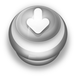 Arrow Down Button Grey