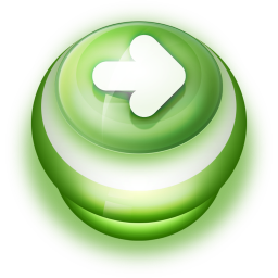 Arrow Right Button Green